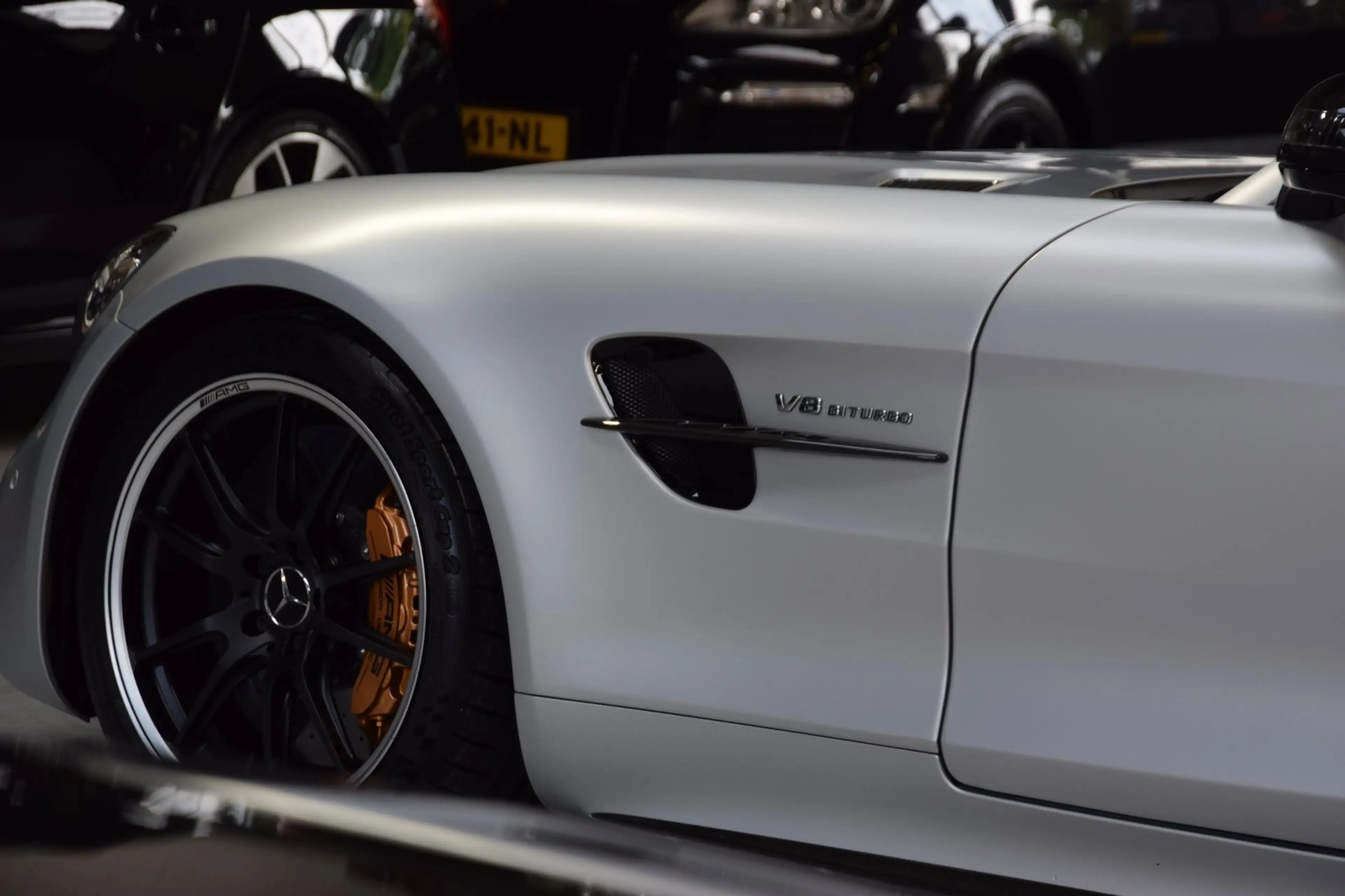 Mercedes-Benz AMG GT 4.0 R V8 Keramisch|Navi|Leder|585pk!!|Dealer onder — photo 43
