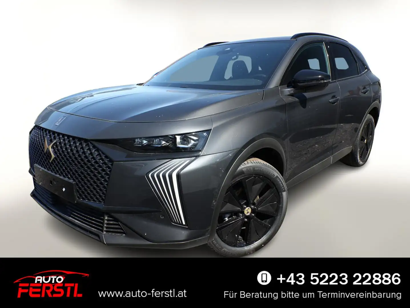 DS Automobiles DS 7 Performance Line DS7 eHK 360° ACC eSitze SHZ Na... Grau - 1
