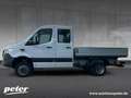 Mercedes-Benz Sprinter 519 CDI 4X4 Doka Pritsche 9GT+STHZG+AHK Wit - thumbnail 3