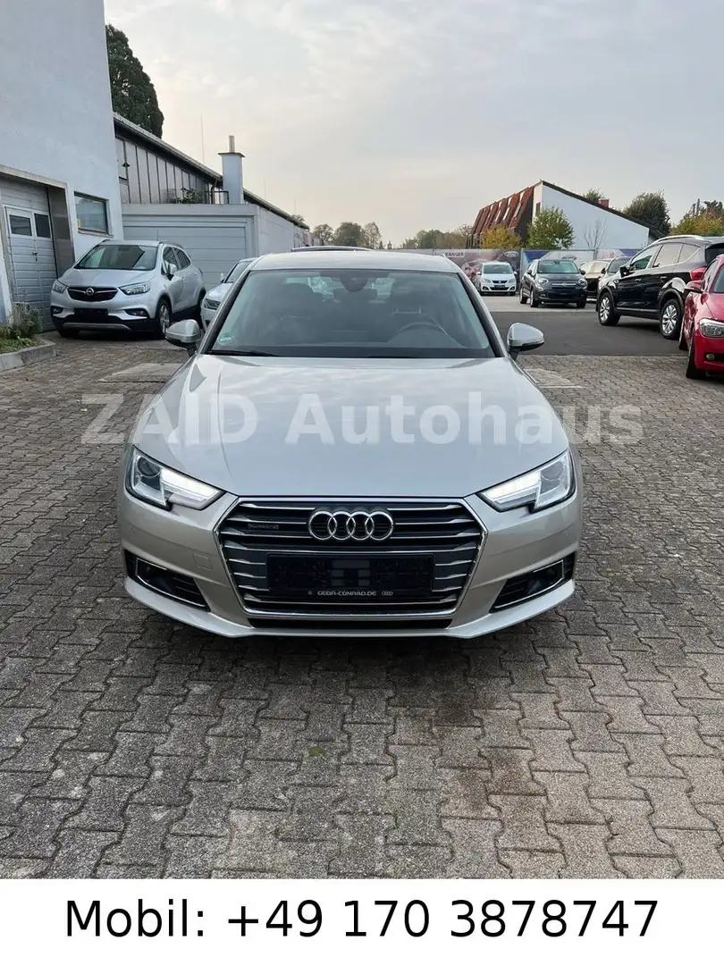 Audi A4 Lim.3.0 quattro sport*Aut*Nav*Kam*PDC*AHK*LED Plateado - 2
