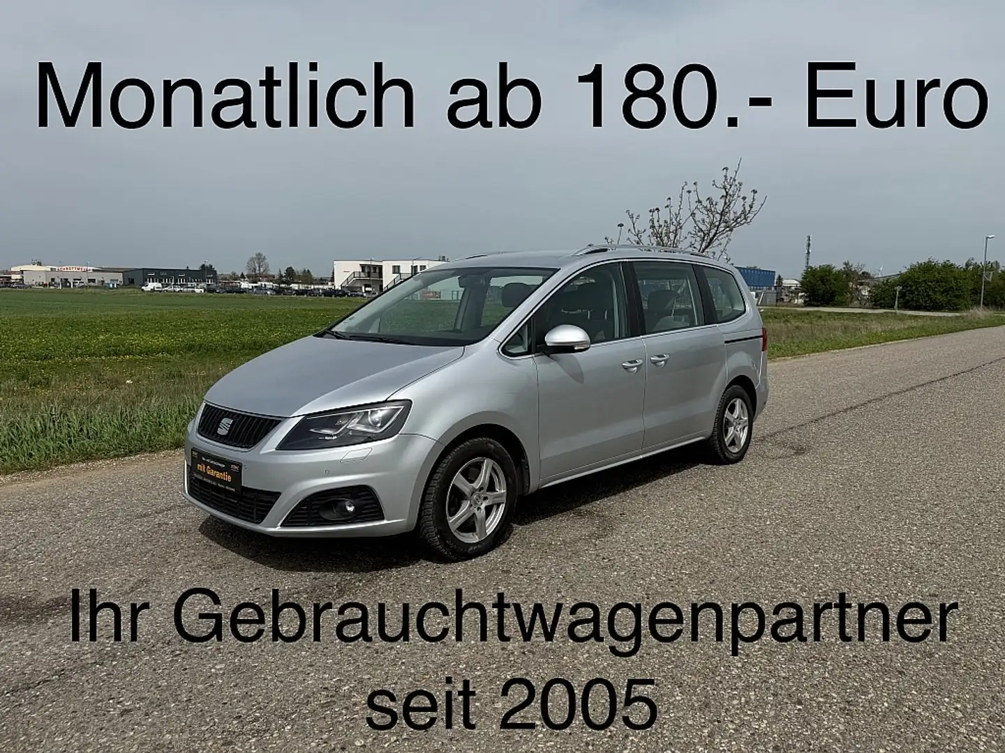SEAT Alhambra Style 2,0 TDI CR DPF DSG *7 Sitze* Silber - 1