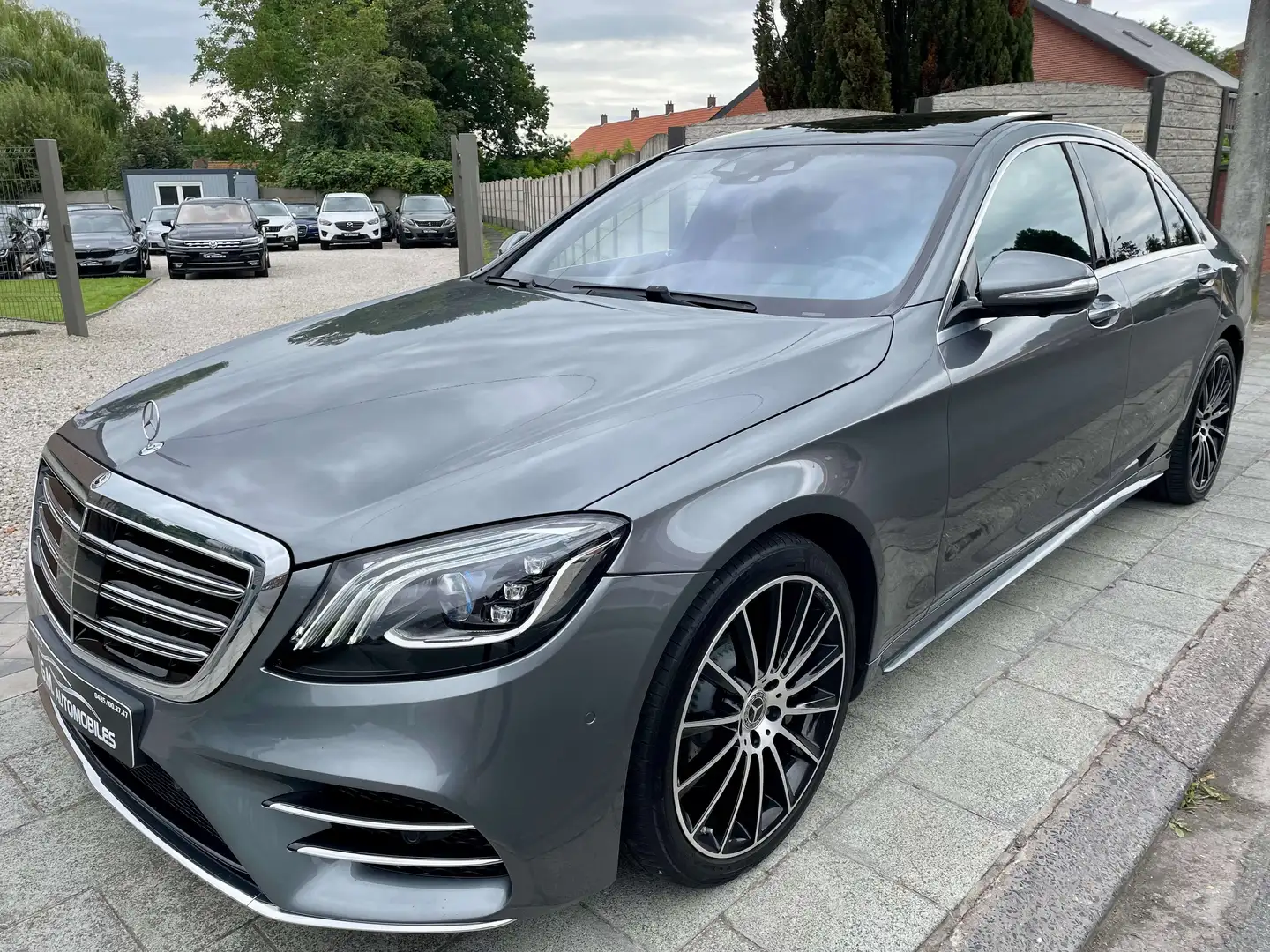 Mercedes-Benz S 350 D Pack AMG Line*GPS*CAMERA*FULL LED*TOIT OUV PANO* Gris - 1