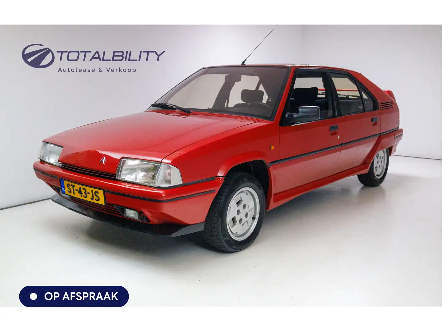 Citroen BX 1.9-16V GTI 158 PK | Origineel Nederlands geleverd Rood - 1