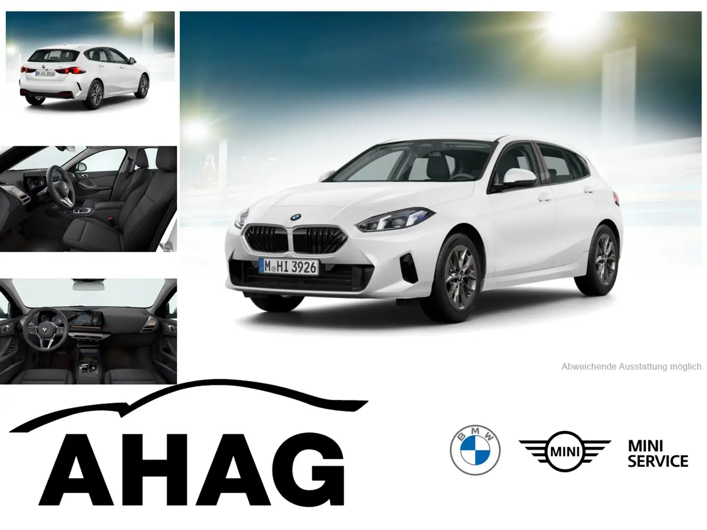 BMW 114 120 Premium RFK Dr.Ass. Keyless Sitzhzg. LED Blanc - 1