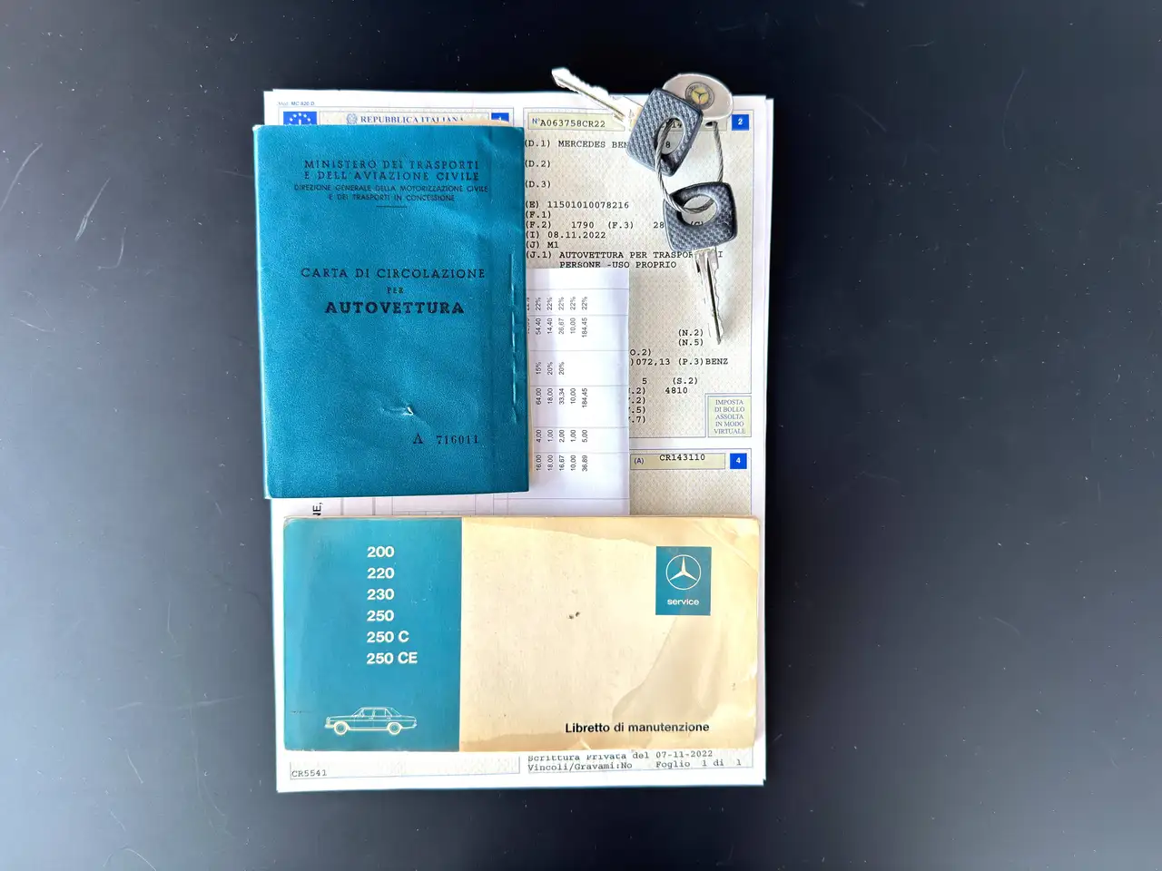 Mercedes-Benz 220 /8 serie w115, foto 5