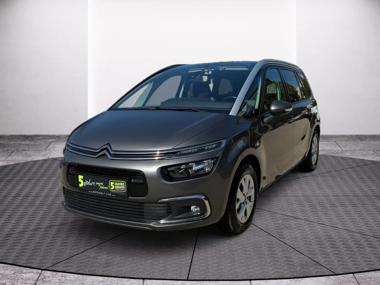 Citroen Grand C4 Picasso 1.6 BlHDi 120 Feel Navi+KlimaA Grau - 2