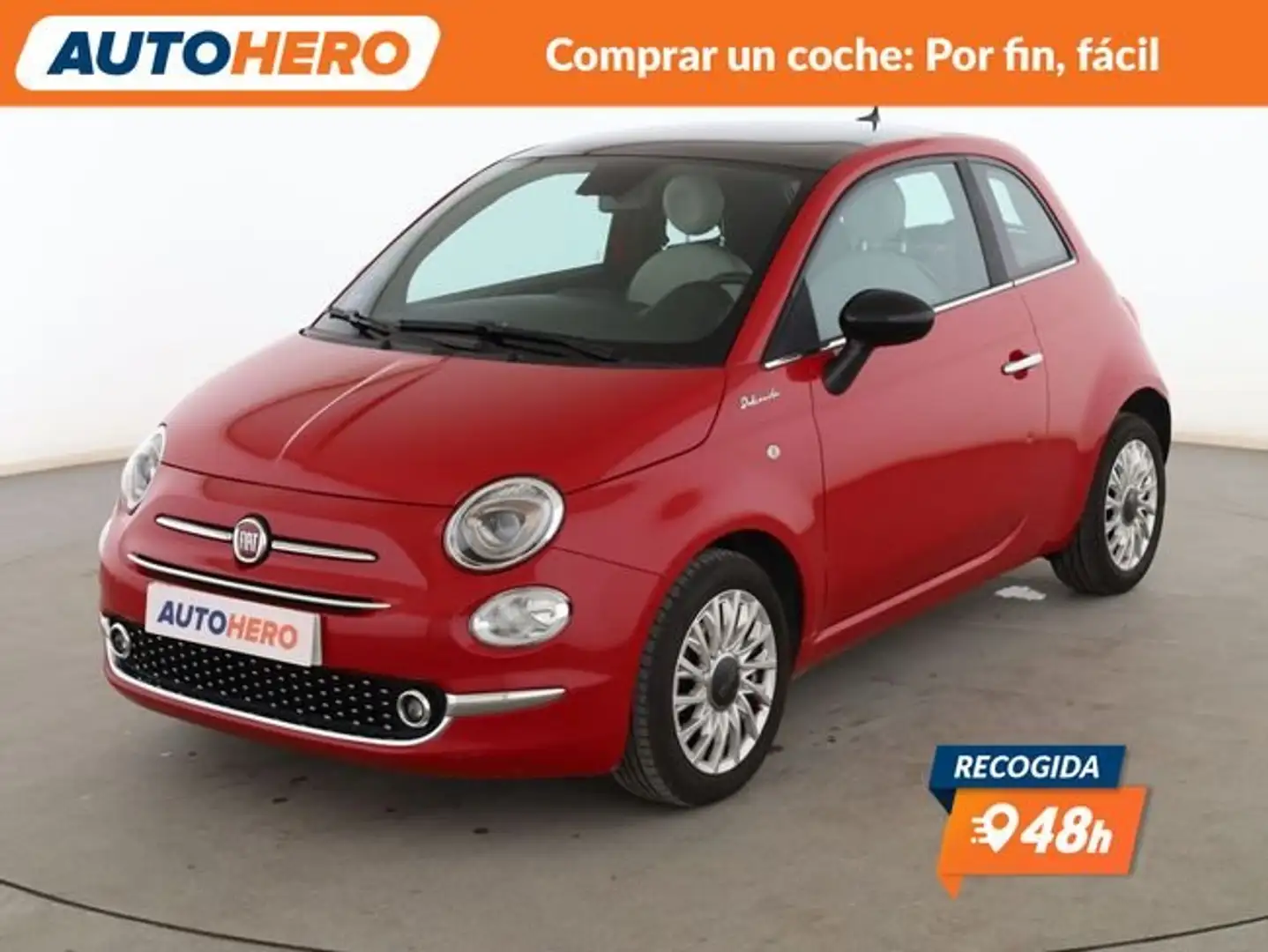 Fiat 500 1.0 Mild-Hybrid Dolcevita Rojo - 1