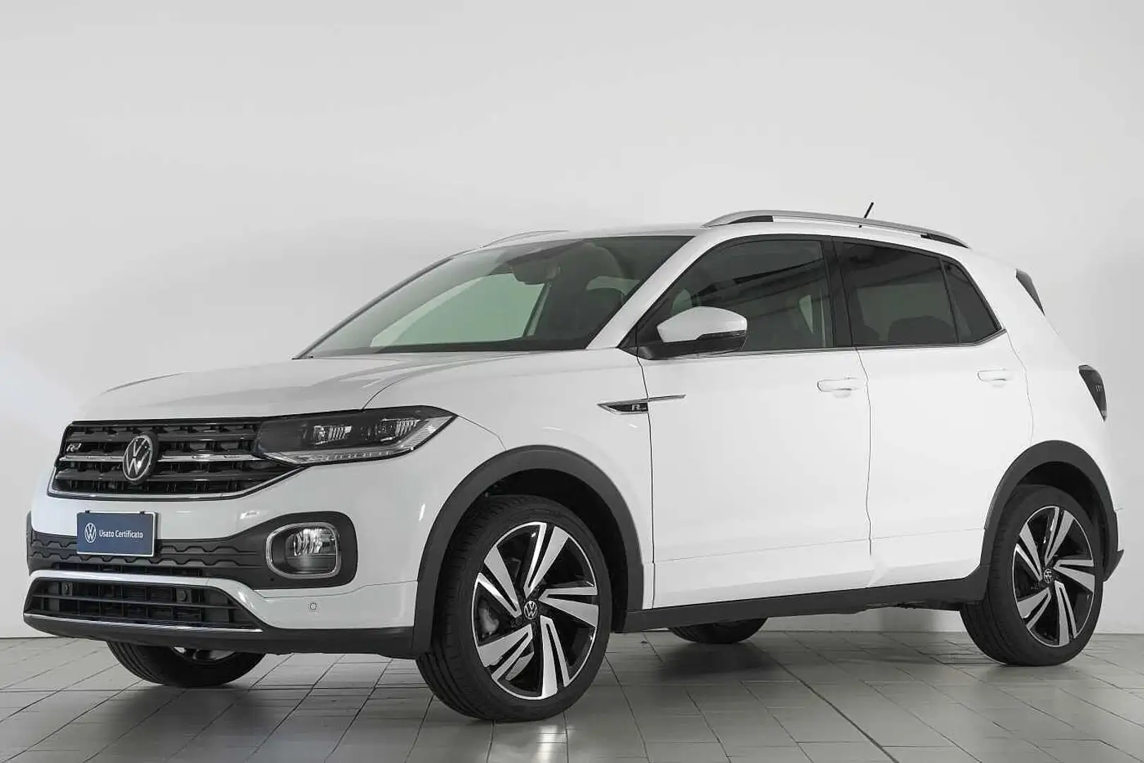 Volkswagen T-Cross 1.5 TSI ACT DSG R-Line 150 cv Blanc - 1
