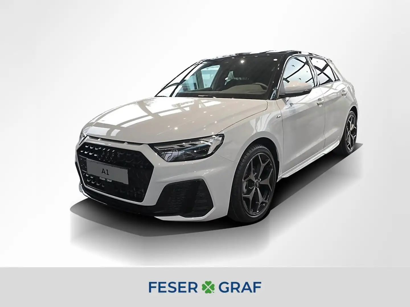 Audi A1 Sportback 35 TFSI 2x S line LED Navi SONOS Blanc - 1