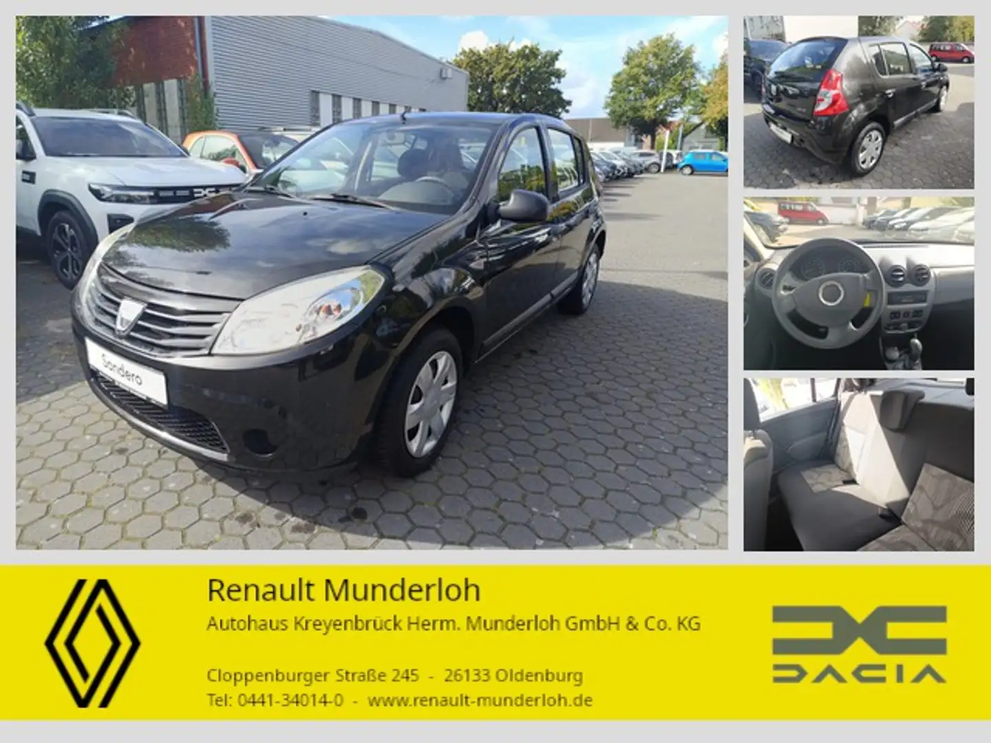 Dacia Sandero Eco Negro - 1