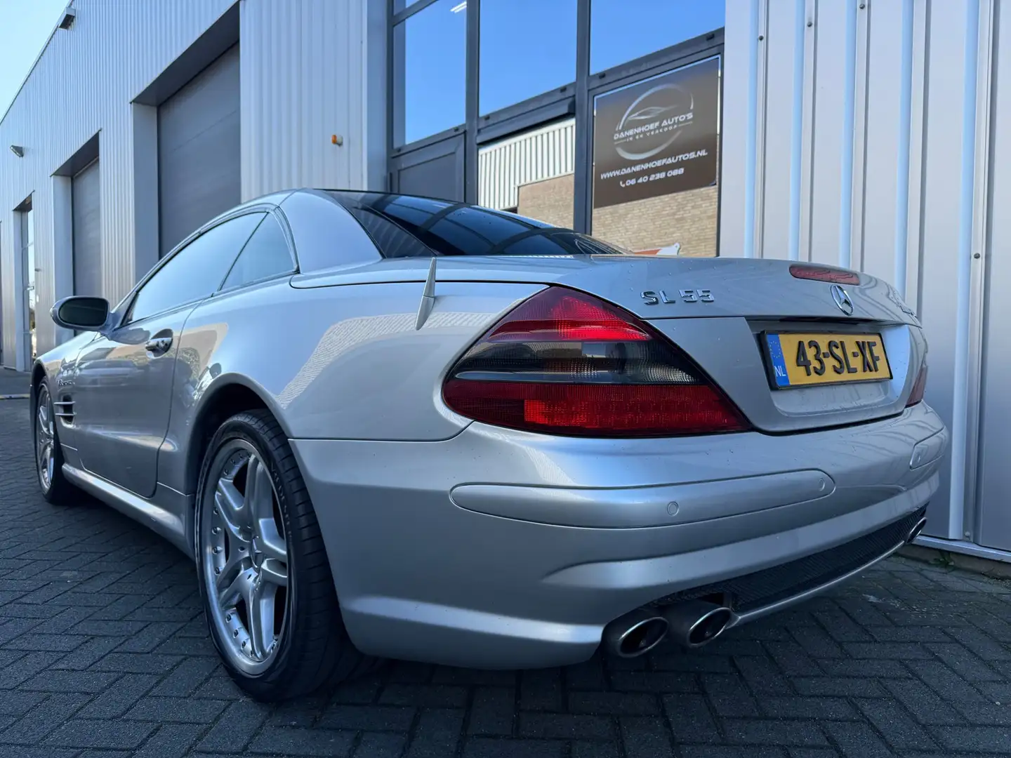 Mercedes-Benz SL 55 AMG 500 performance pakket sl 500 sl500 Gris - 2