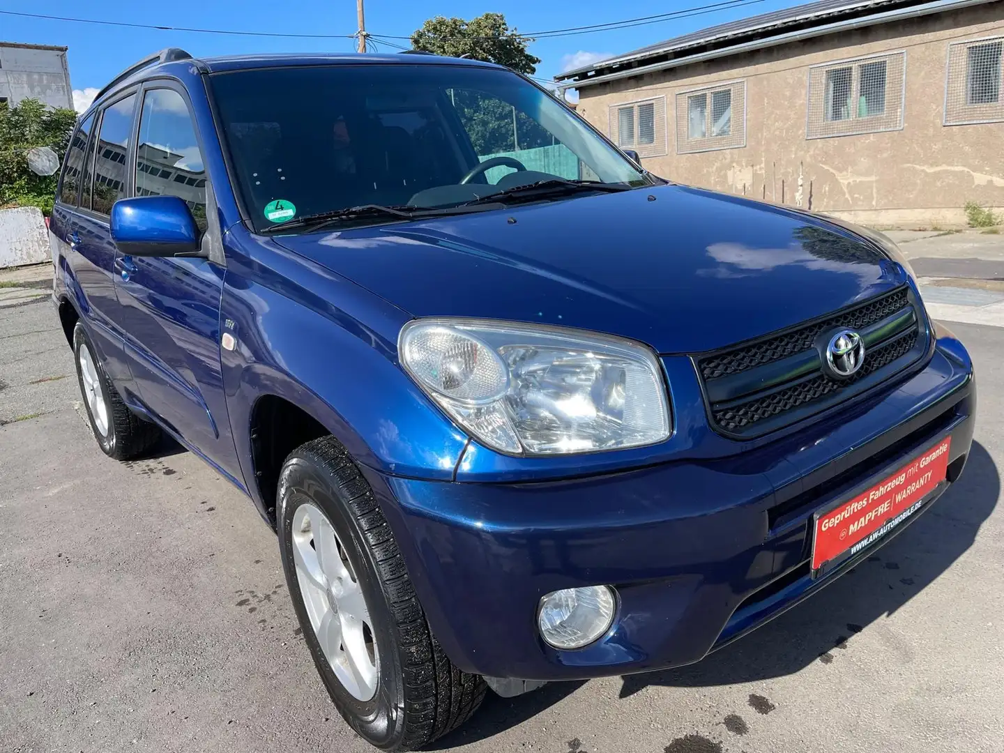 Toyota RAV 4 1.8 Basis| HU/AU NEU| AHK| Klima | 8-fach bereift Blau - 2