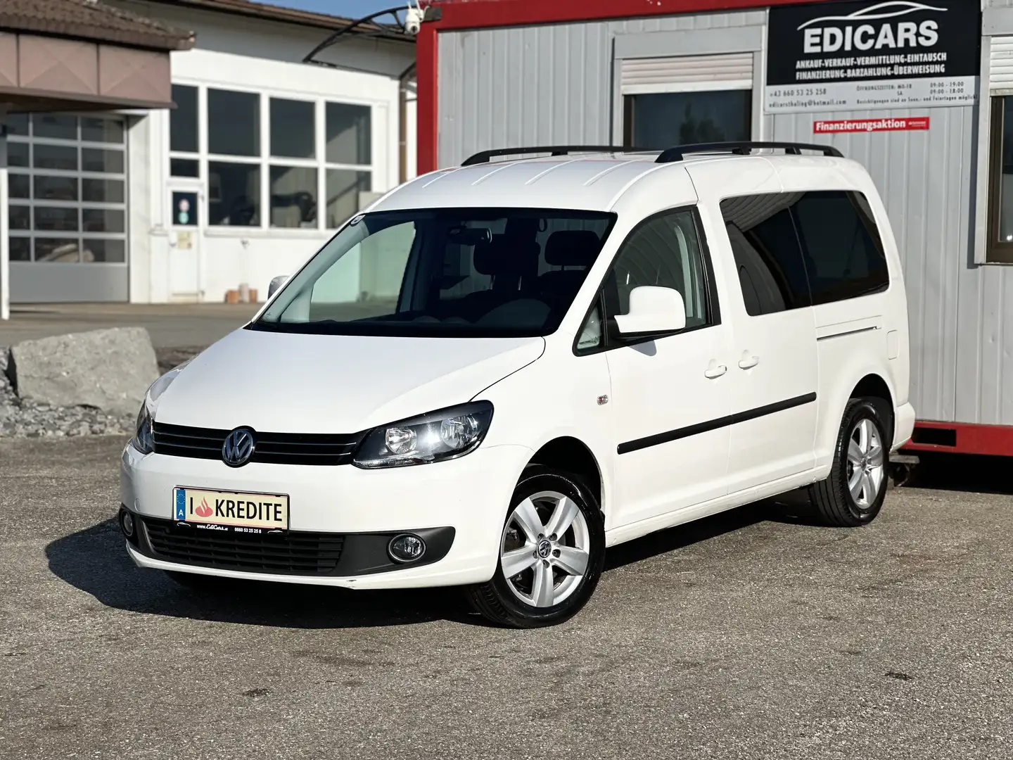 Volkswagen Caddy Maxi Comfortline Weiß - 1