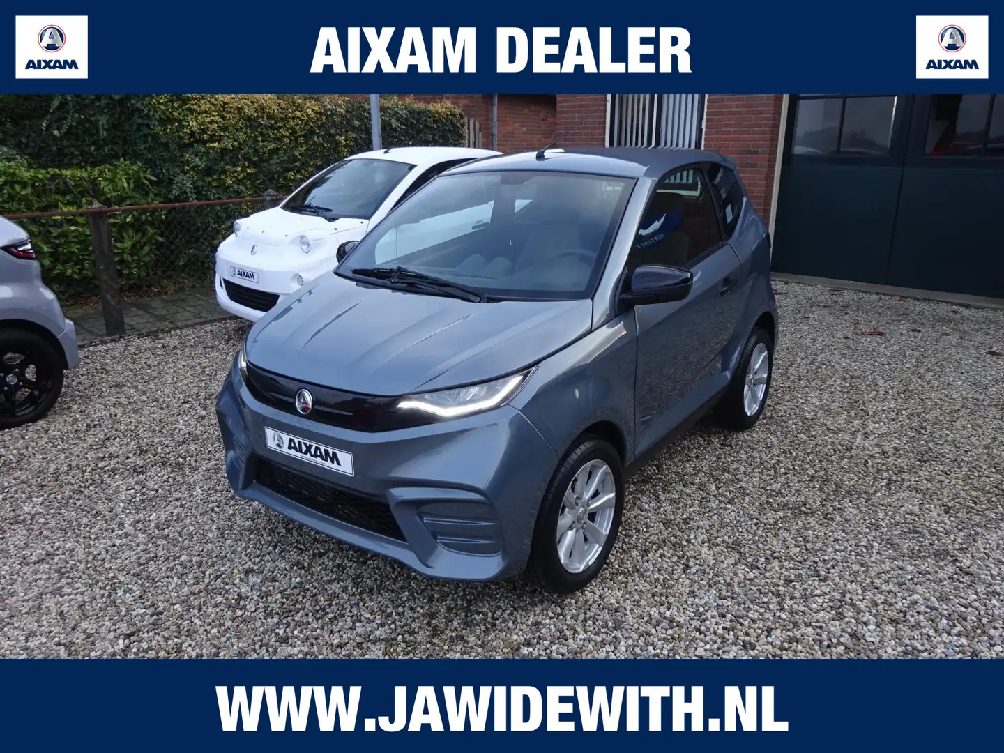 Aixam City Brommobiel Pack Ambition Parkeersensoren, Centrale Grau - 1