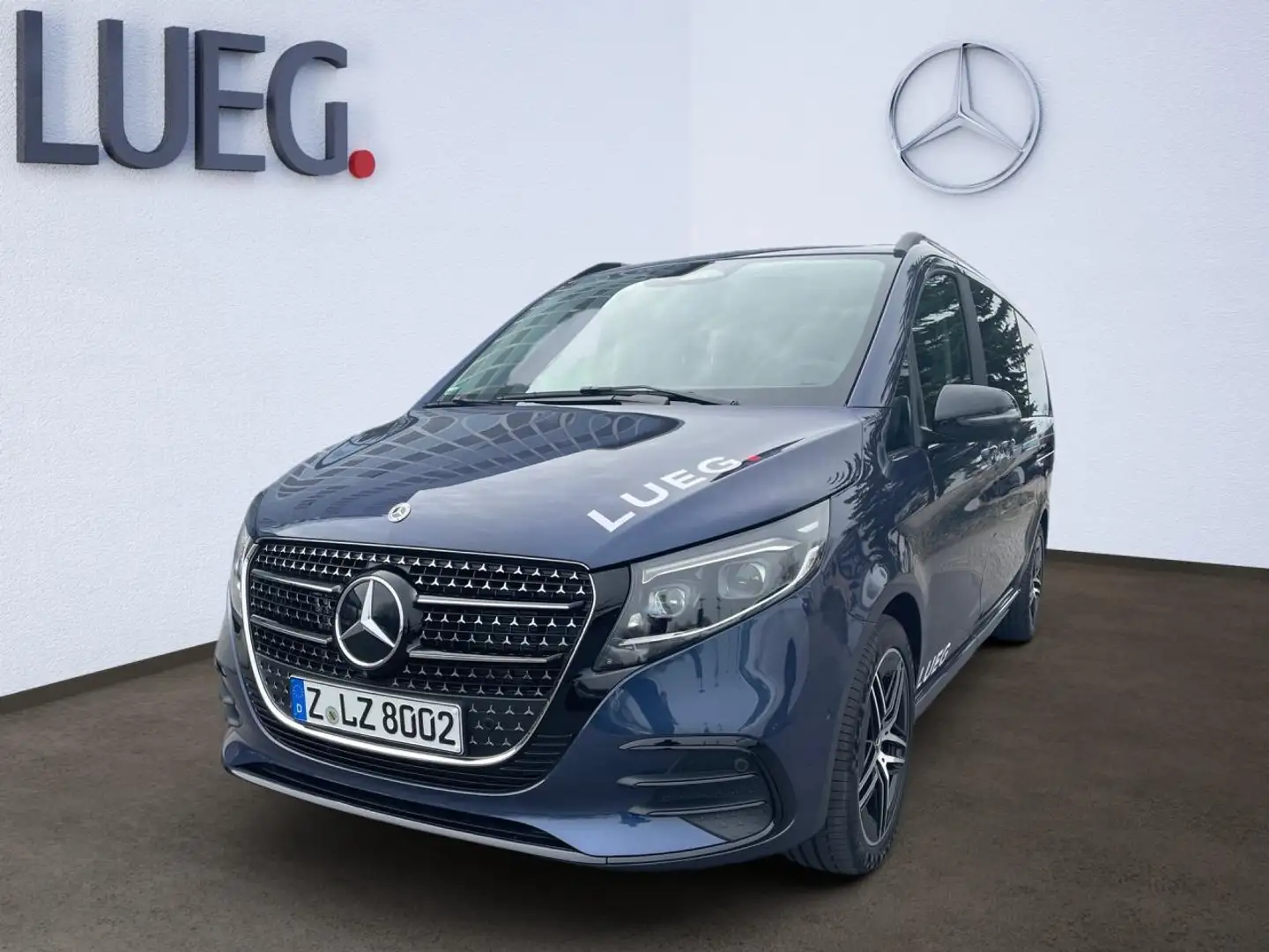 Mercedes-Benz V 250 d 4MATIC STYLE Lang Augmented Burmester LM Bleu - 1