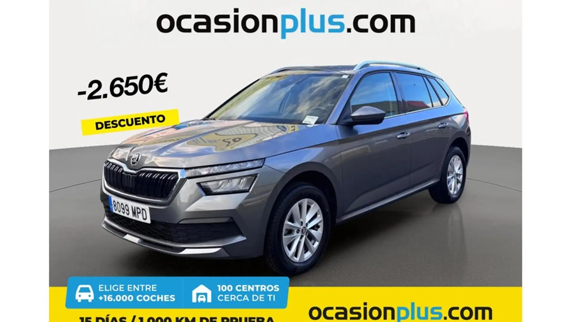 Skoda Kamiq 1.0 TSI Ambition 81kW Grijs - 1