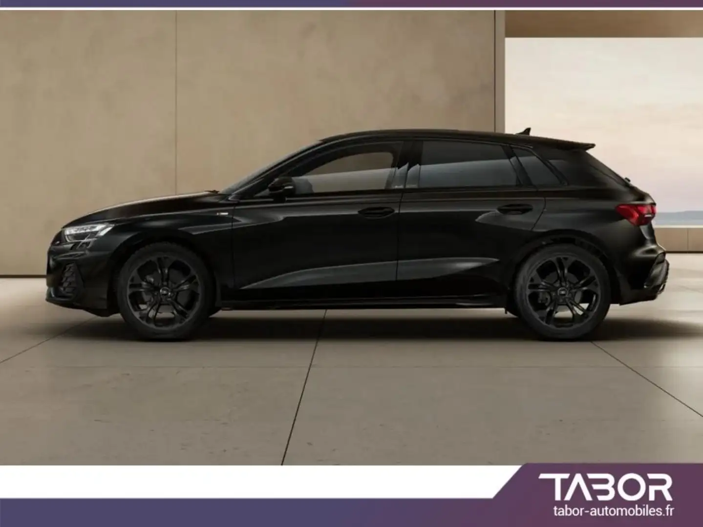 Audi A3 35 TFSI S tronic 2xS line Noir - 2