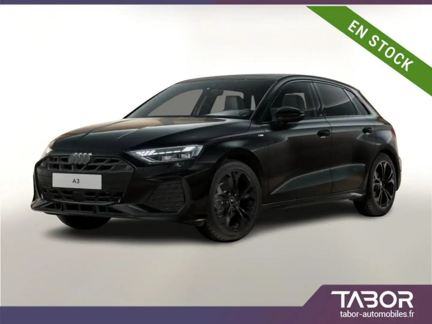 Audi A3 35 TFSI S tronic 2xS line Noir - 1