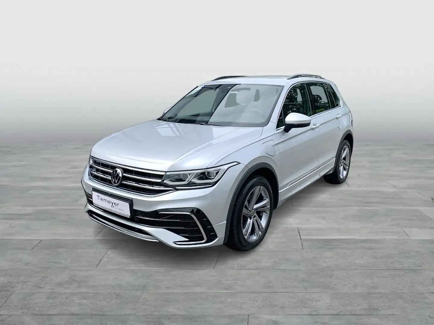 Volkswagen Tiguan eHybrid R-LINE LM19 AHK NAVI-PRO MATRIX Silber - 2