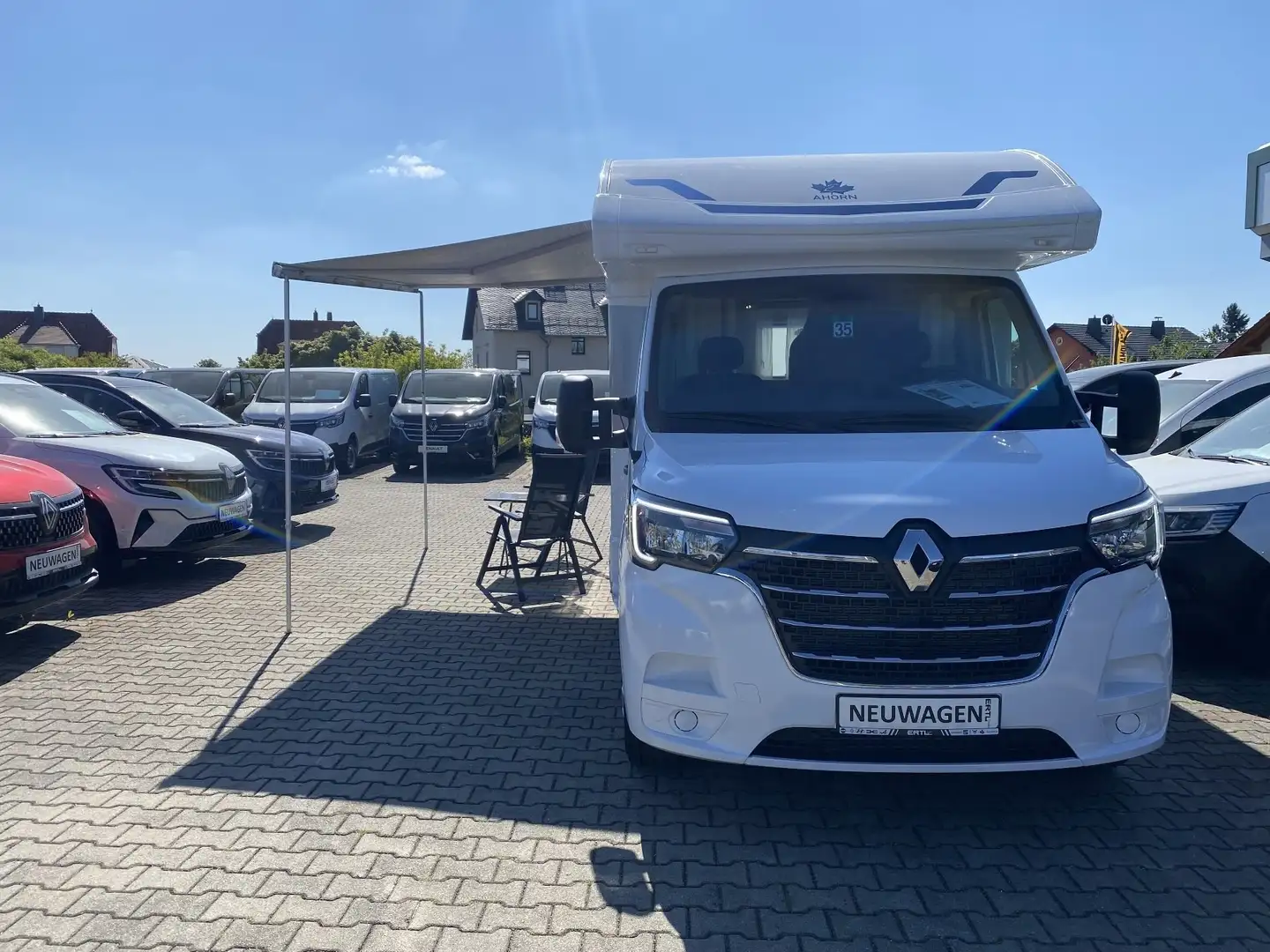 Ahorn Camp T660 Plus Fahrerairbag Beifahrerairbag BT Weiß - 2