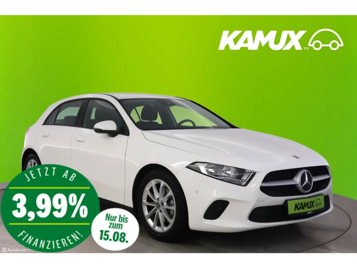 Mercedes-Benz A 200 7G-DCT+NAVI+VIRTUAL+TEMPO+PDC+SHZ+CARPLAY Weiß - 1