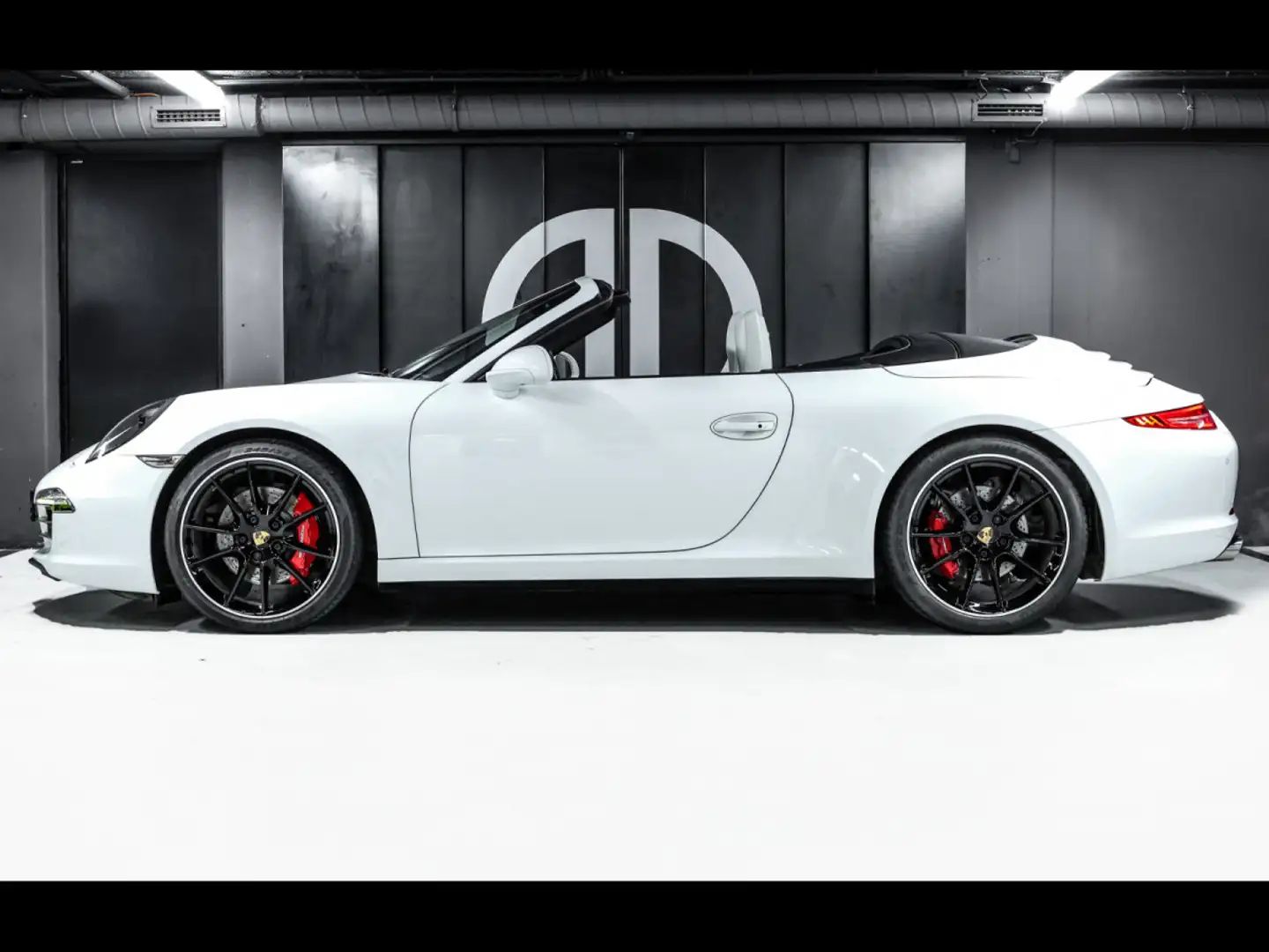 Porsche 911 .1 991 CARRERA 4S CABRIOLET PDK°18W°ABGAS°TEMPO Blanc - 2
