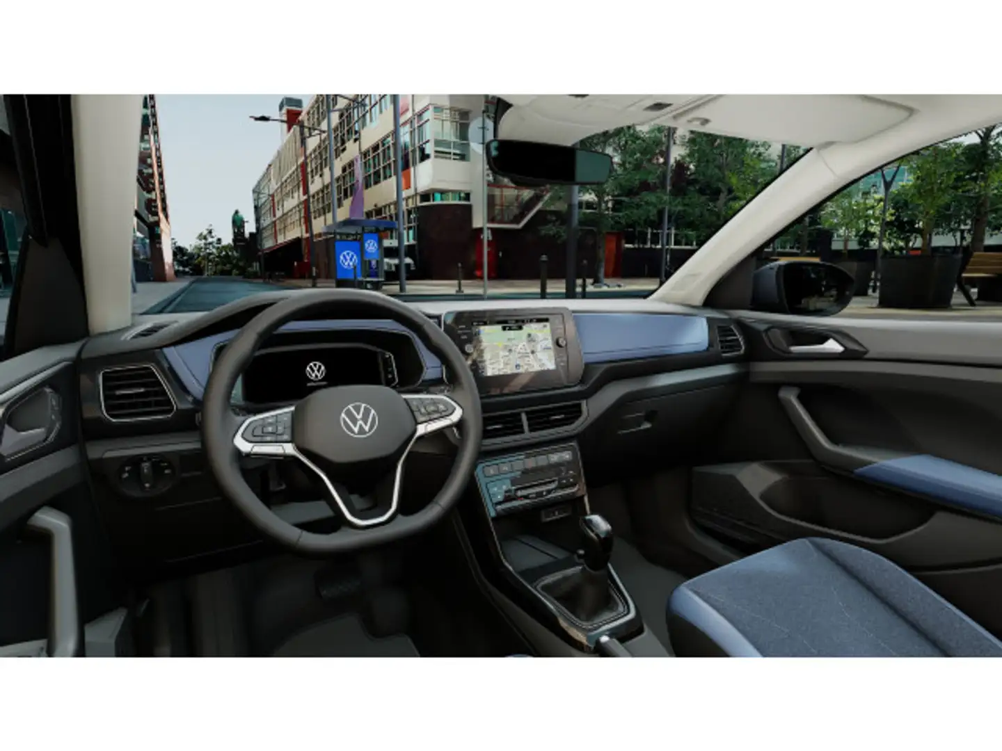 Volkswagen T-Cross 1.0 TSI DSG Style IQ.Drive/Kamera/Navi Grau - 2