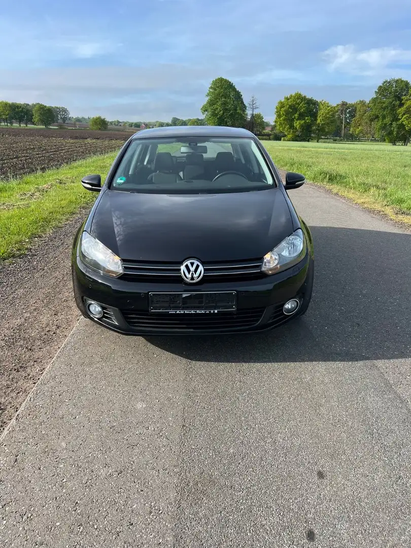 Volkswagen Golf VI 1,4 Comfortline Klimaautomatik AHK Schwarz - 2