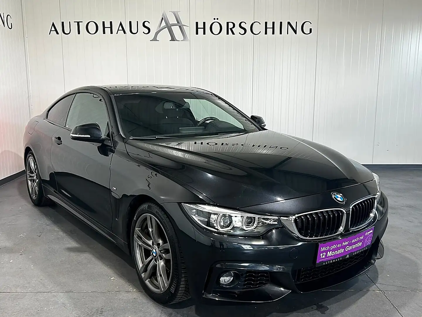 BMW 418 i Coupe M Sport Aut.//M-PAKET// Schwarz - 1