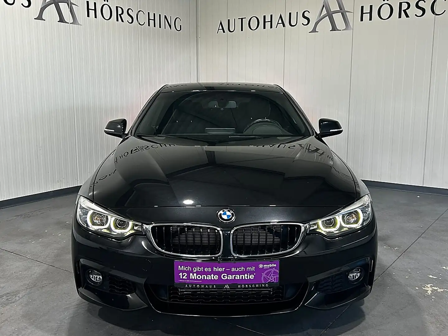 BMW 418 i Coupe M Sport Aut.//M-PAKET// Schwarz - 2