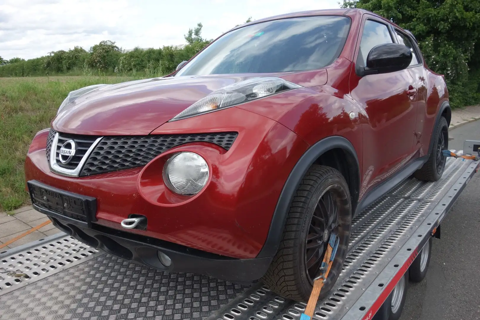 Nissan Juke N-Tec 4x4 Automatik Rood - 1