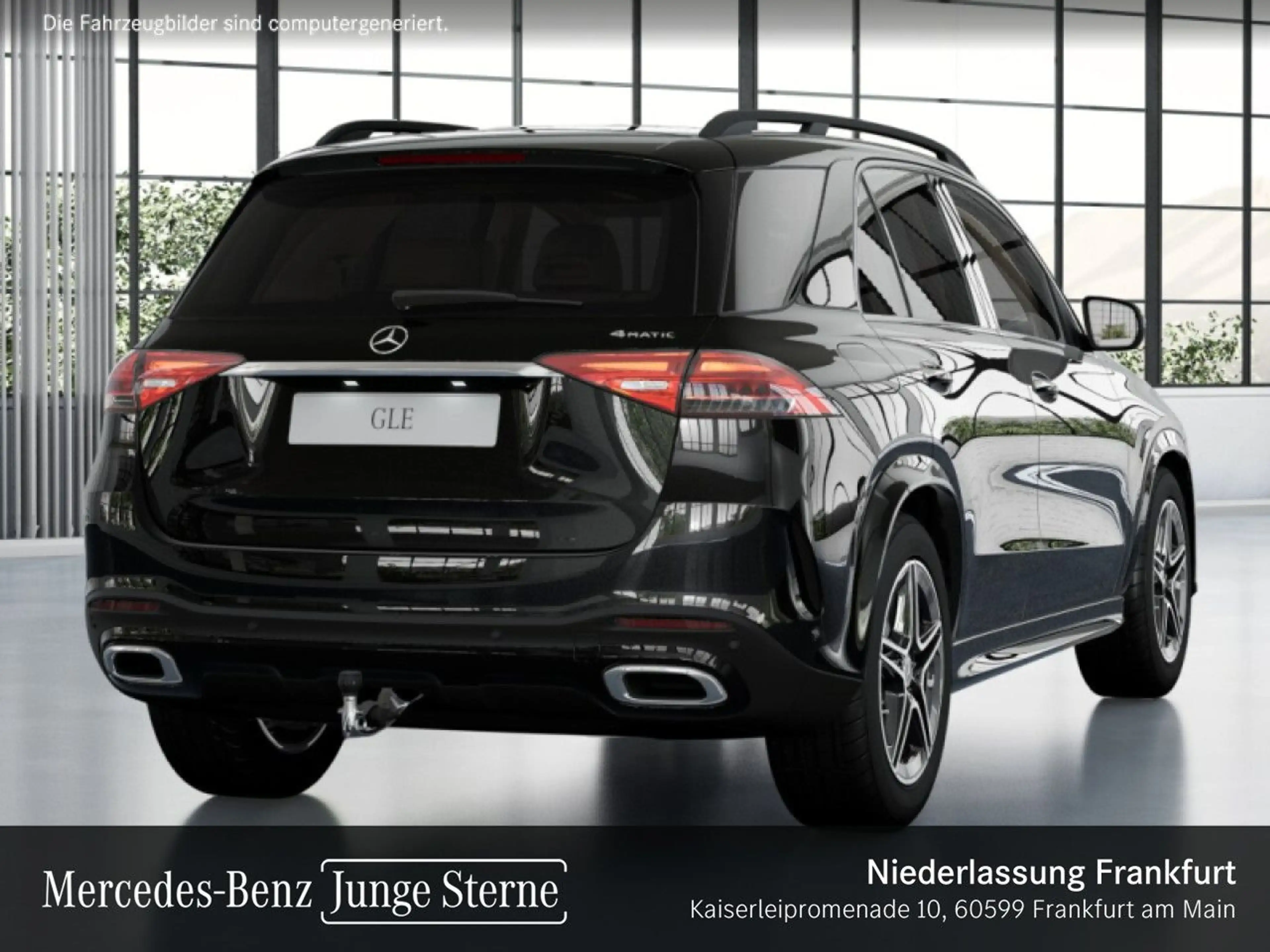 Mercedes-Benz GLE 350 de 4M AMG+NIGHT+PANO+360+AHK+MULTIBEAM+20" — photo 5