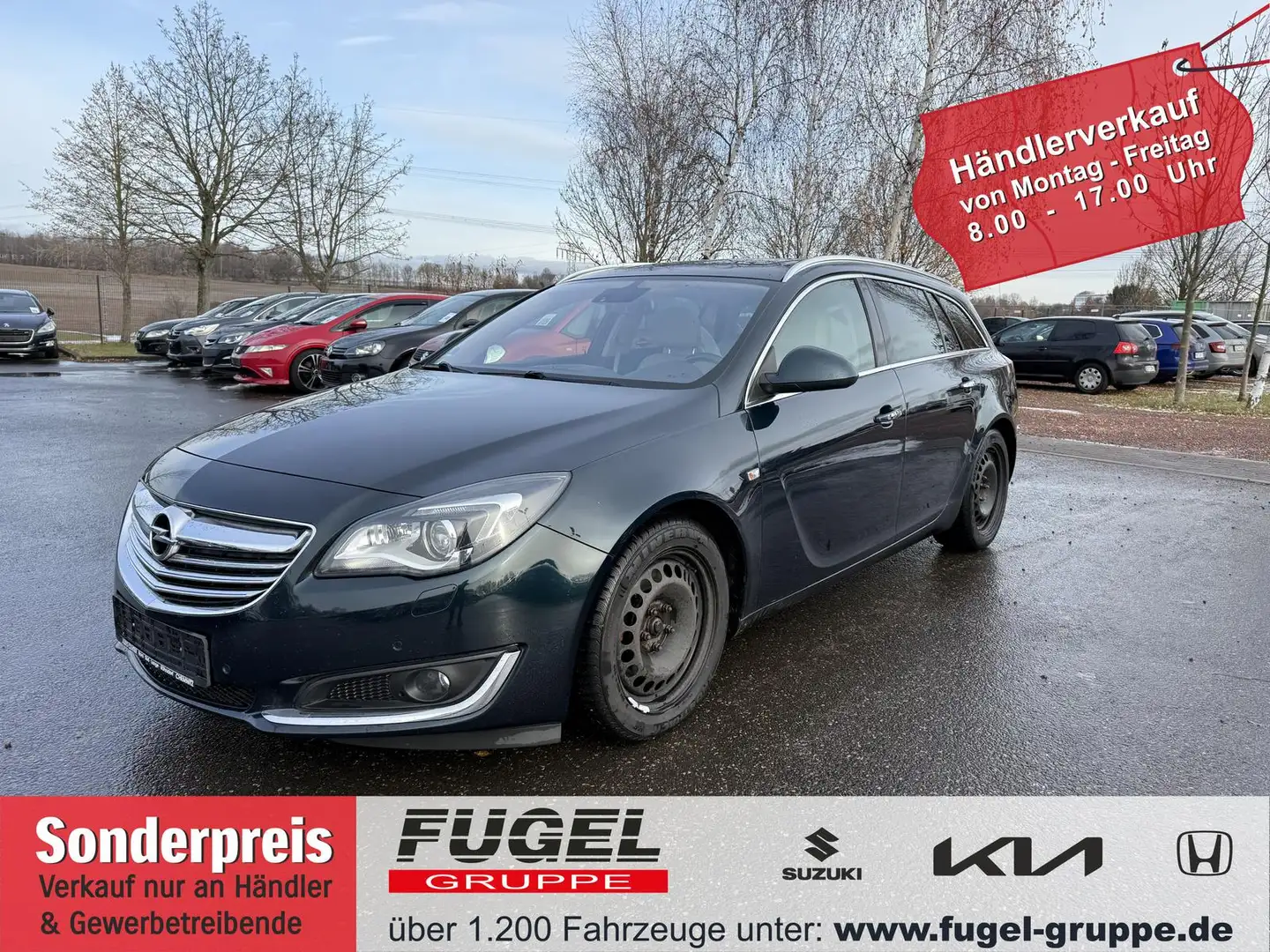 Opel Insignia 2.0 CDTI Innovation Xenon|Navi|Leder|SHZ Vert - 1