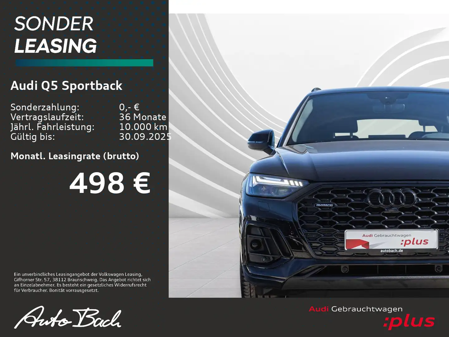 Audi Q5 S line business 40TDI qu Stronic Na Silber - 2