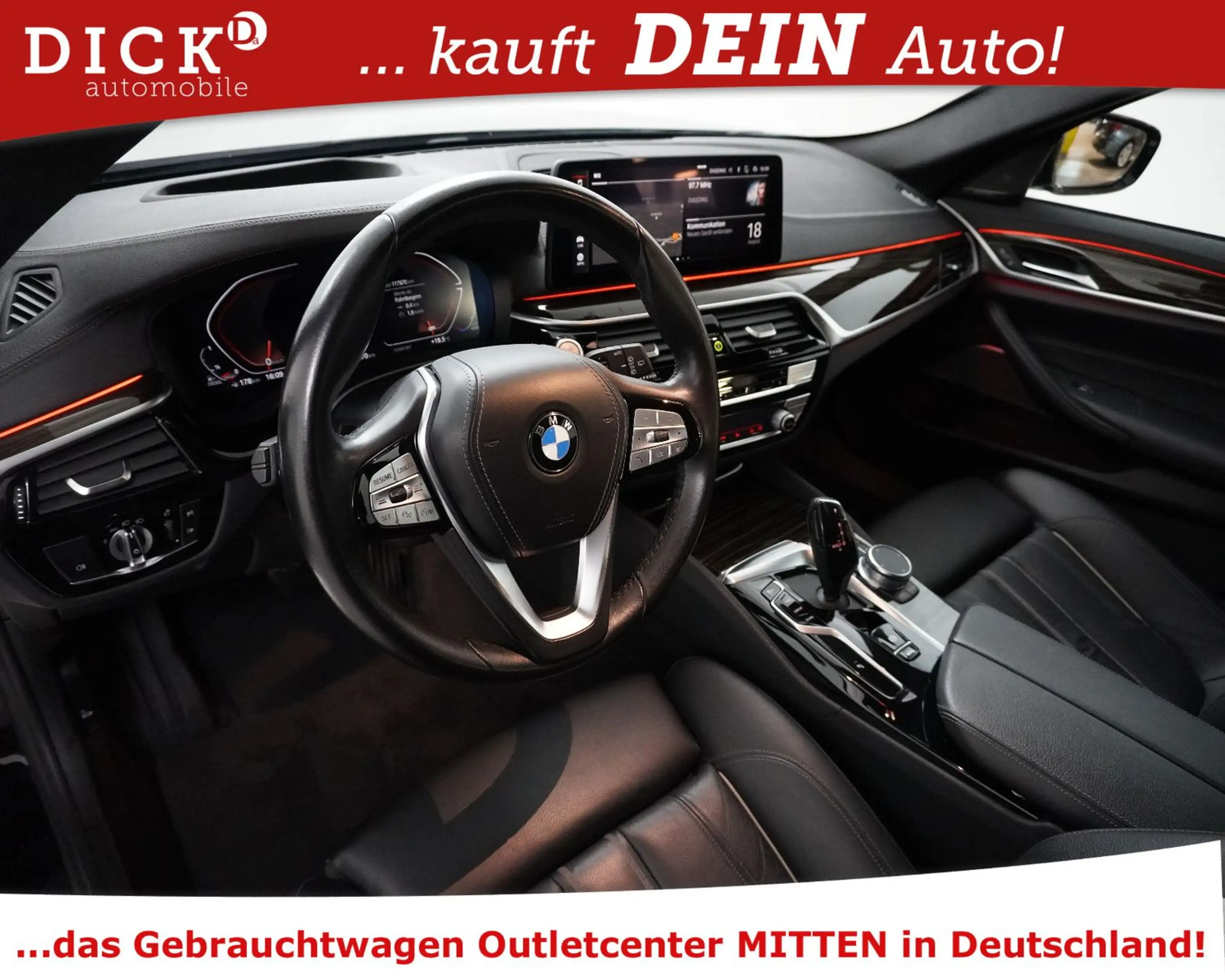 BMW 540 d xDr Luxury Line Sport SHADO+PANO+H&K+HEAD+M — photo 10