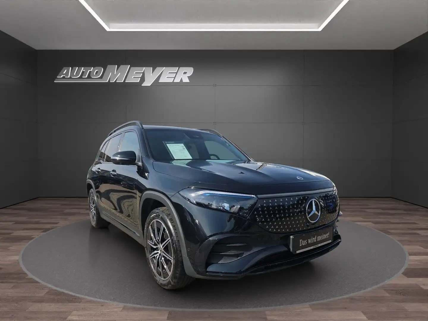 Mercedes-Benz EQB 350 4M AMG PREM+NIGHT+AHK+FAHRASSI+HUD+360°+ Negro - 2