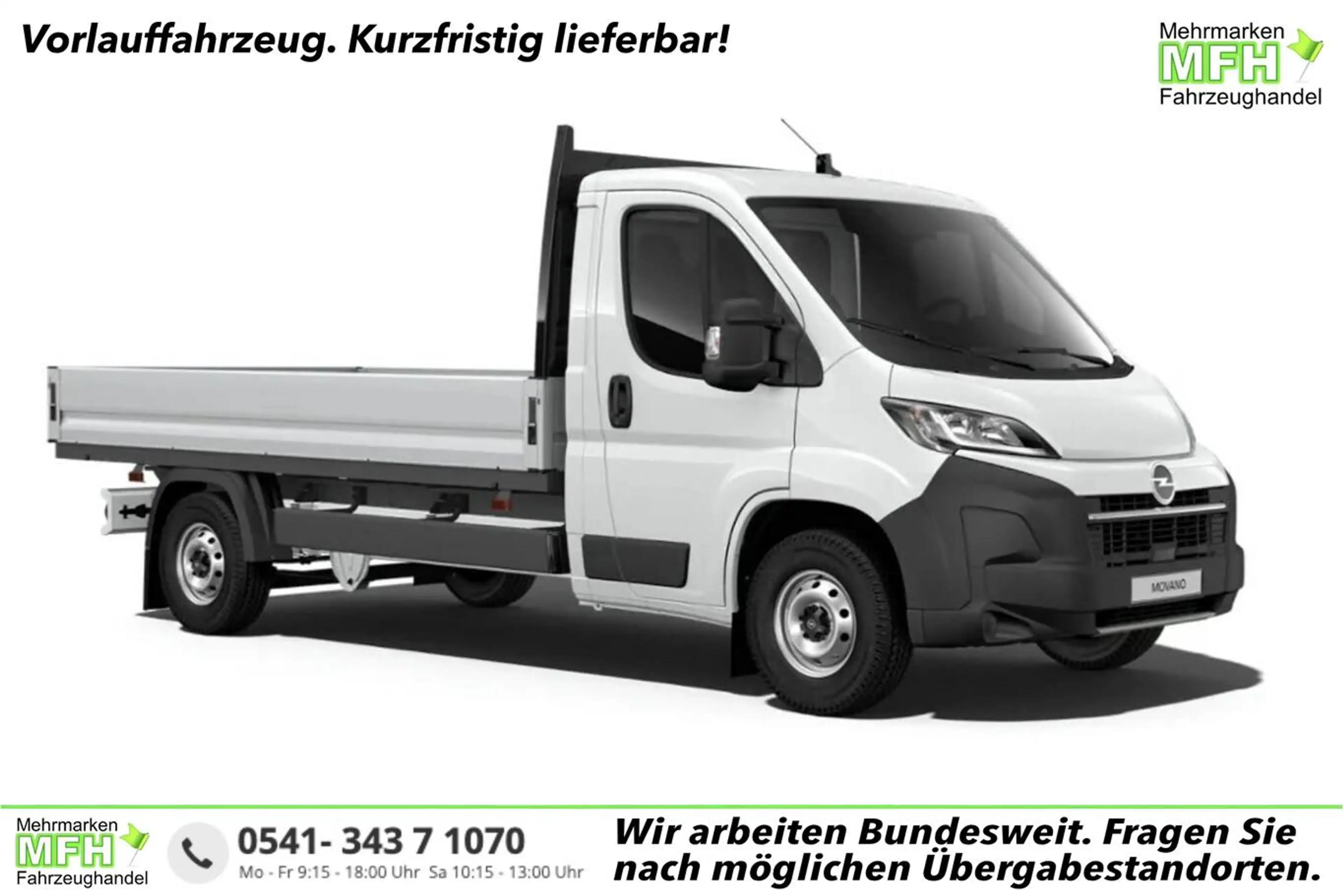 Opel Movano Pritsche 35+ L3 AppleC Kam 103 kW (140 PS), Sch...