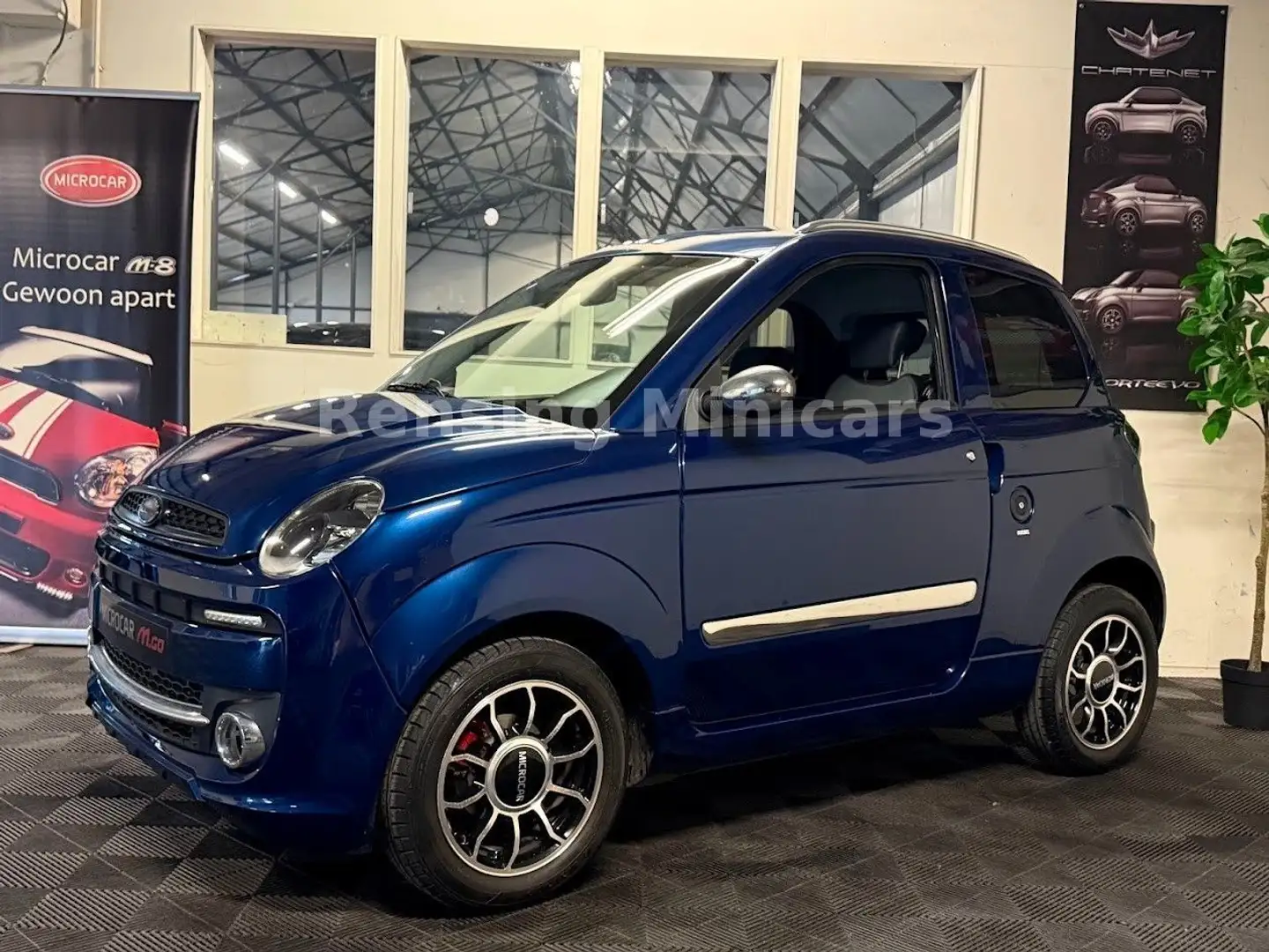 Microcar M.Go DCI Blue Line XXL Mopedauto Minicar 45 KM Kék - 1
