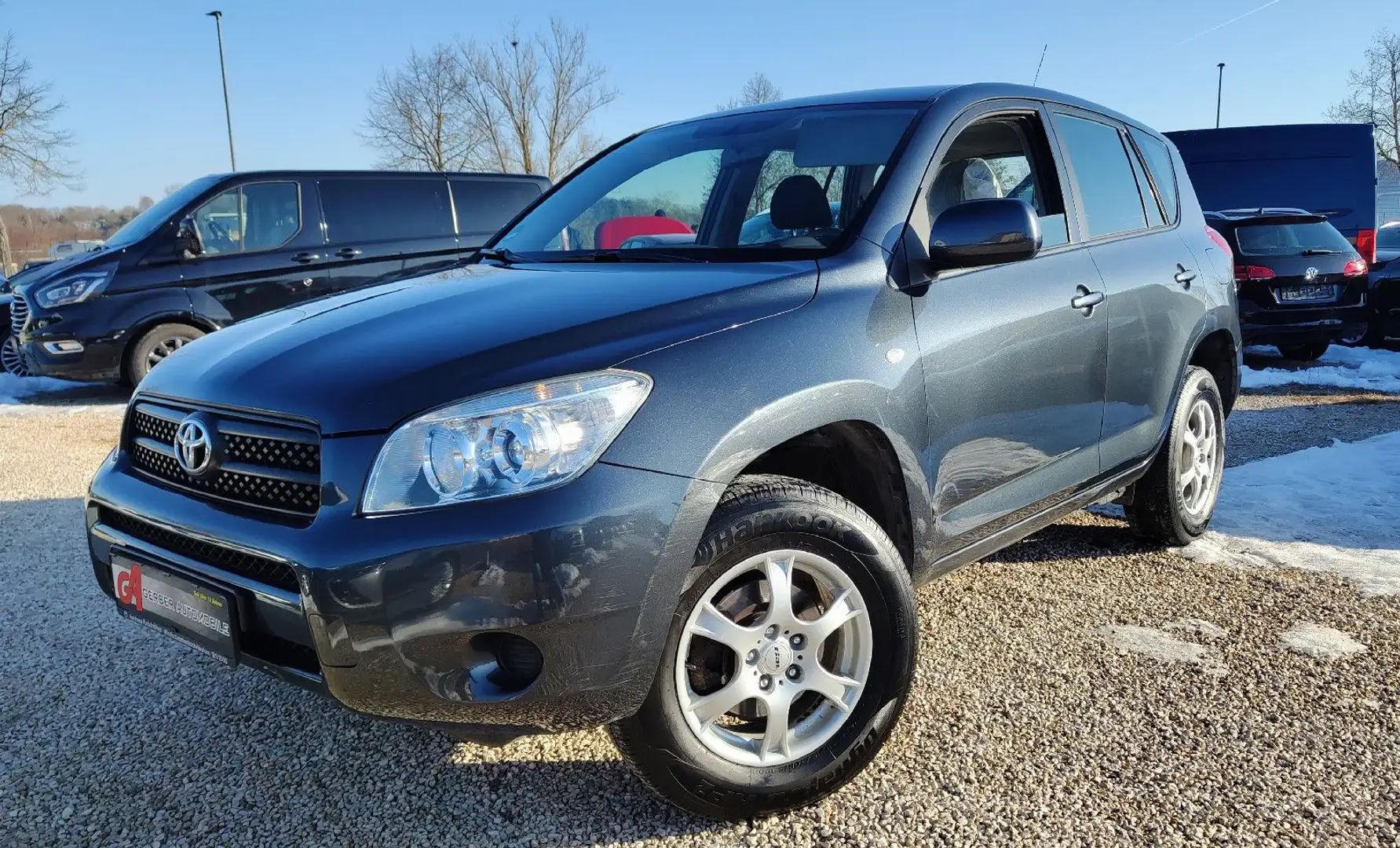 Toyota RAV 4 4 2.0i 4x4* 1.Hand* TÜV NEU* 8xBereift* Grau - 1
