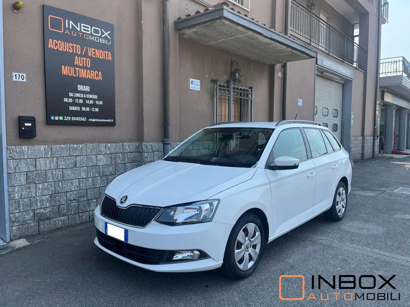 Skoda Fabia Fabia Wagon 1.0 mpi Ambition 75cv-SOLI 75.427 KM Wit - 1