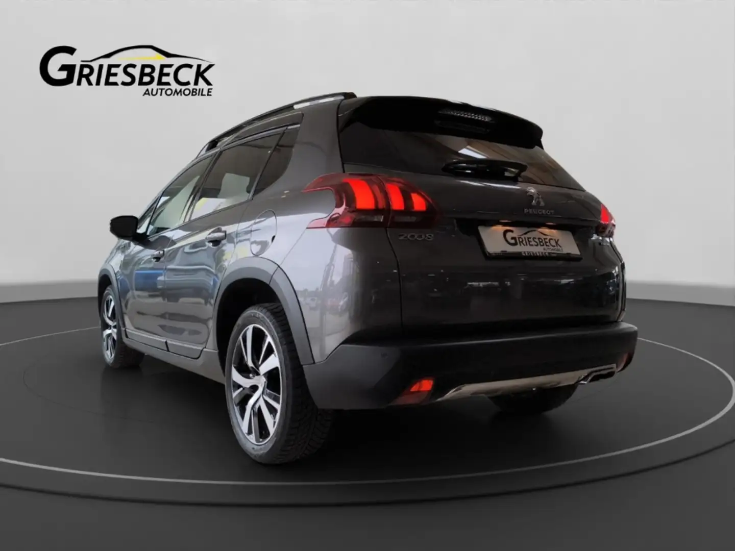 Peugeot 2008 Allure 1.2 PureTech 130 EU6d Navi Leder Apple CarP Grigio - 2