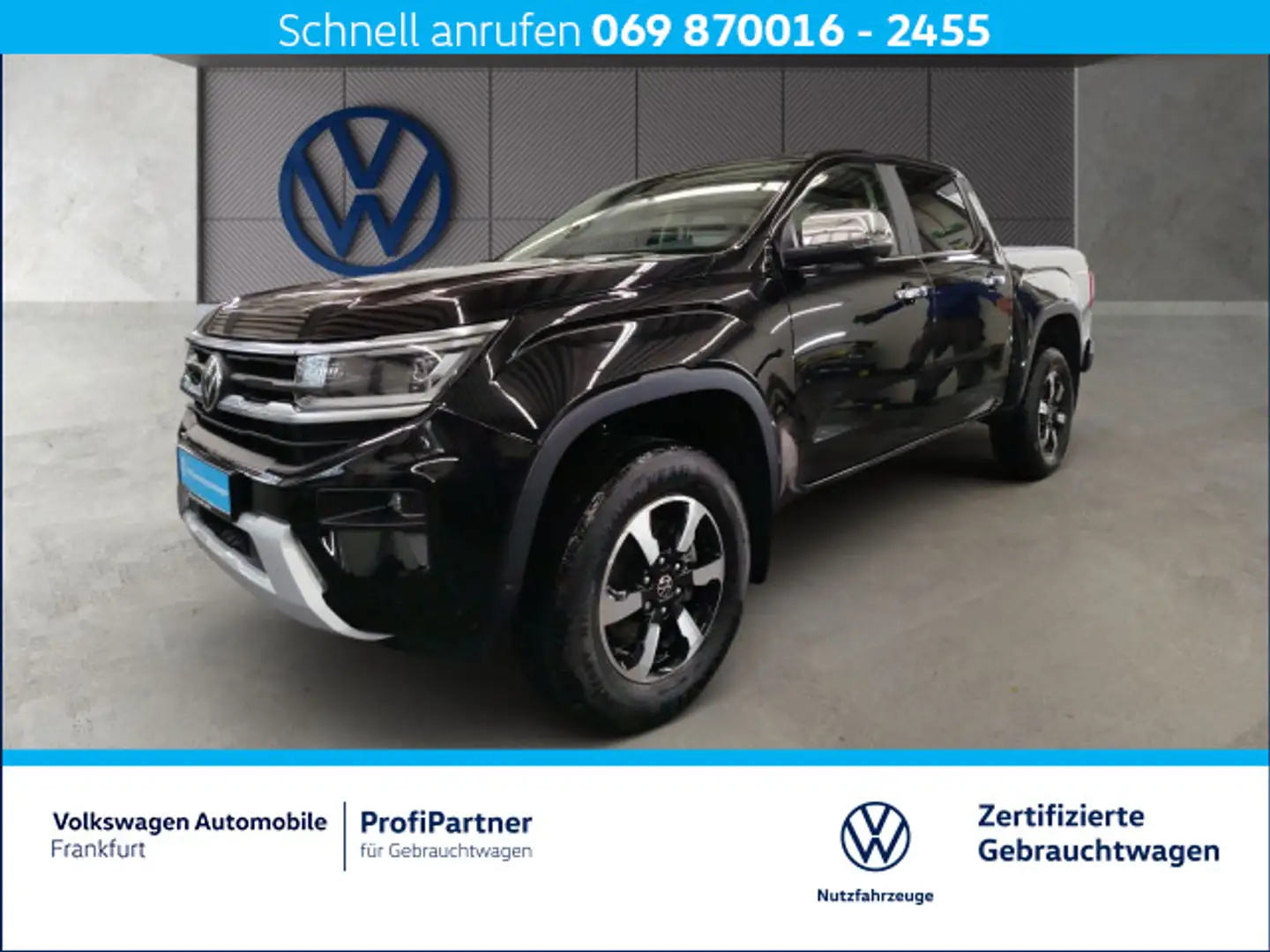 Volkswagen Amarok DC 2.0 TDI 4Motion NP: 71T€ Style Navi Fr Schwarz - 1