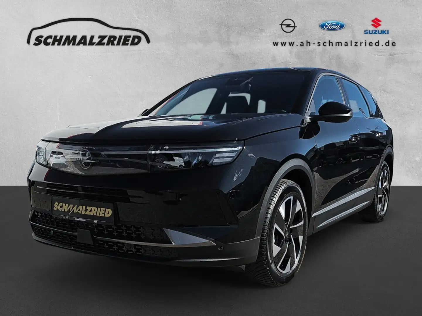 Opel Grandland 1.2 48V Mild- Hybrid 100kW Edition Navi LED ACC El Schwarz - 1