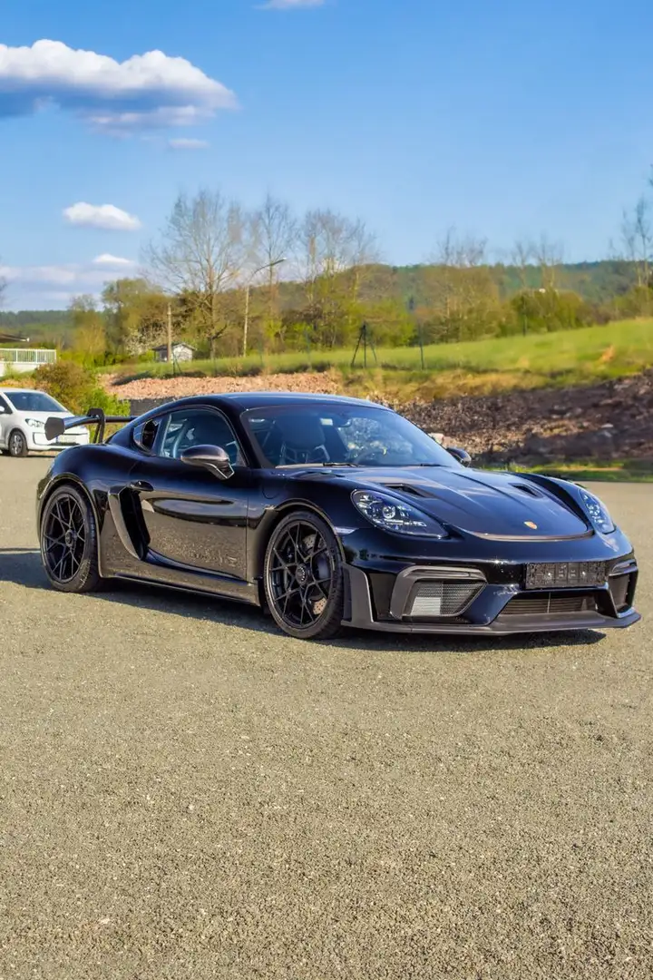 Porsche Cayman GT4 RS WEISSACH CLUBSPORT Lift Carbon dt. Fahrz Чорний - 2