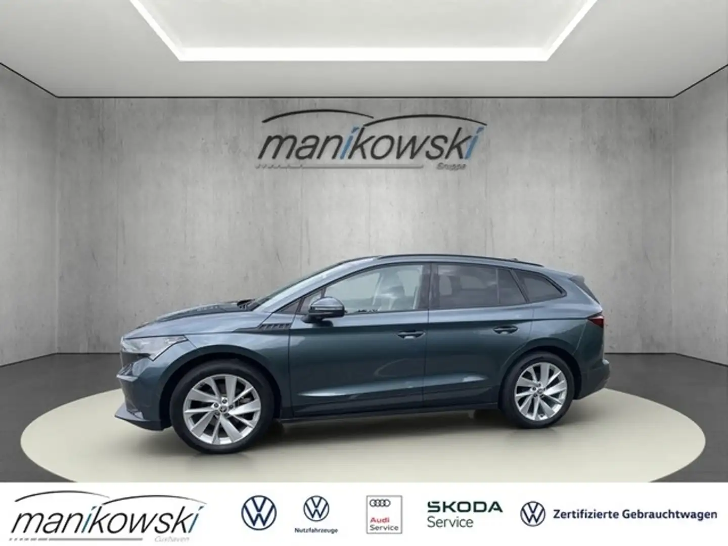 Skoda Enyaq 60 *Lodge*ACC+LED+Navi+BT+RFK+PDC+20Zoll+Stzhzg+LW Grau - 2