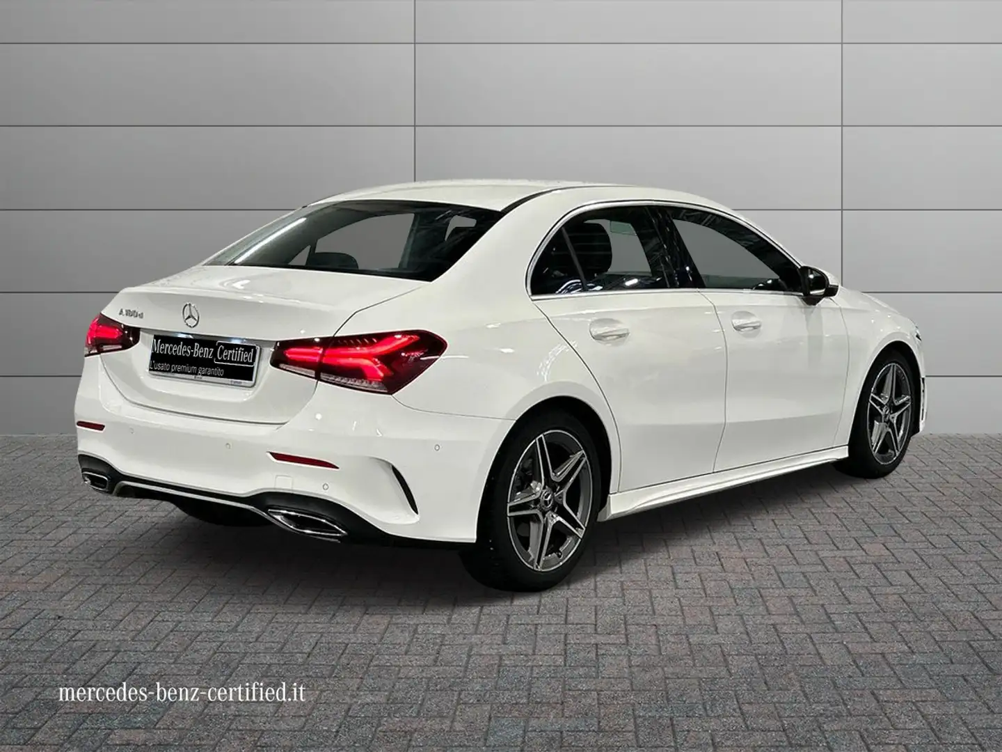 Mercedes-Benz A 180 d Premium auto Bianco - 2