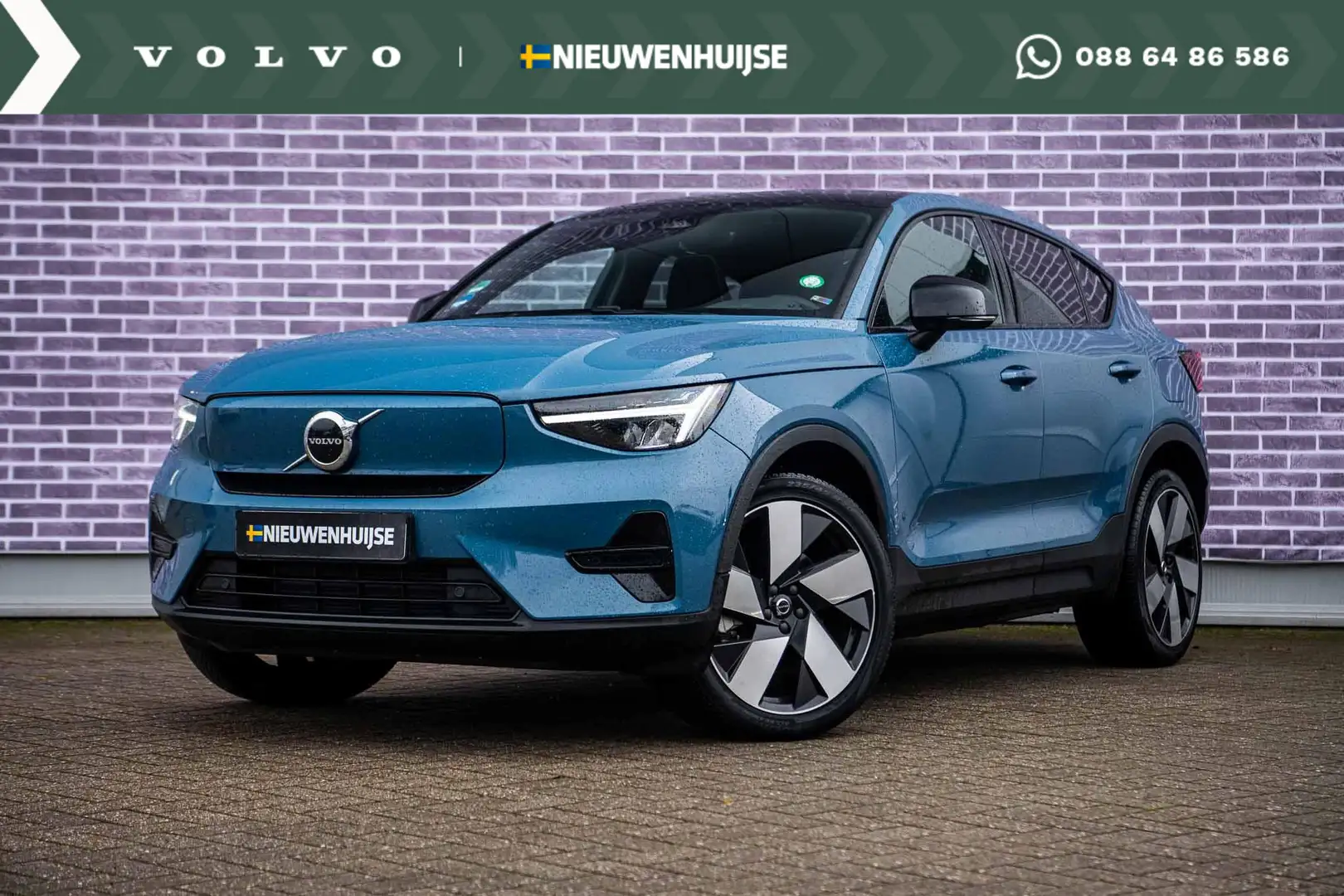 Volvo C40 Recharge Plus 69 kWh | Adaptieve cruise control | Blau - 1