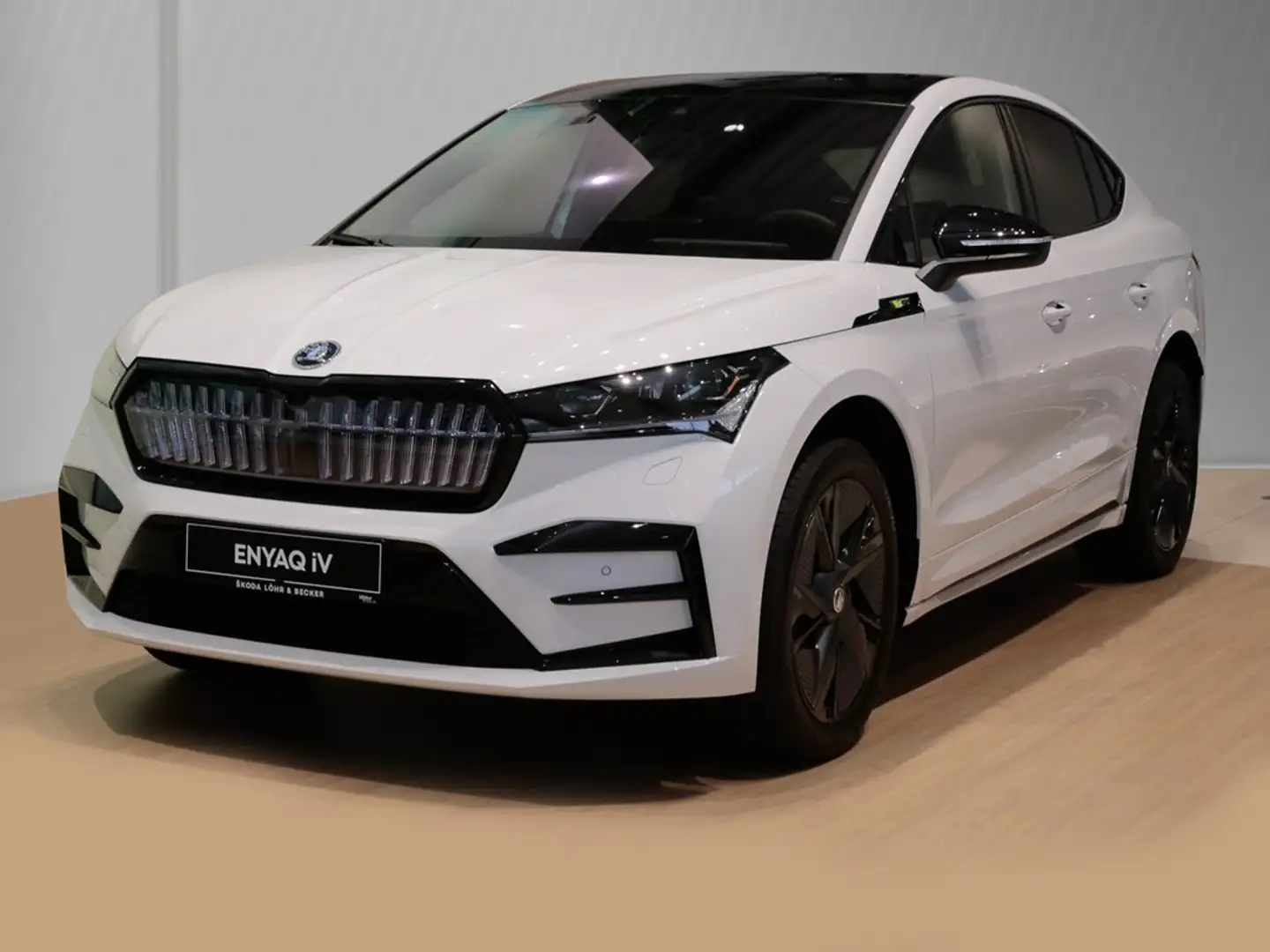 Skoda Enyaq RS Coupe Suite 4x4 AHK/Canton Weiß - 2