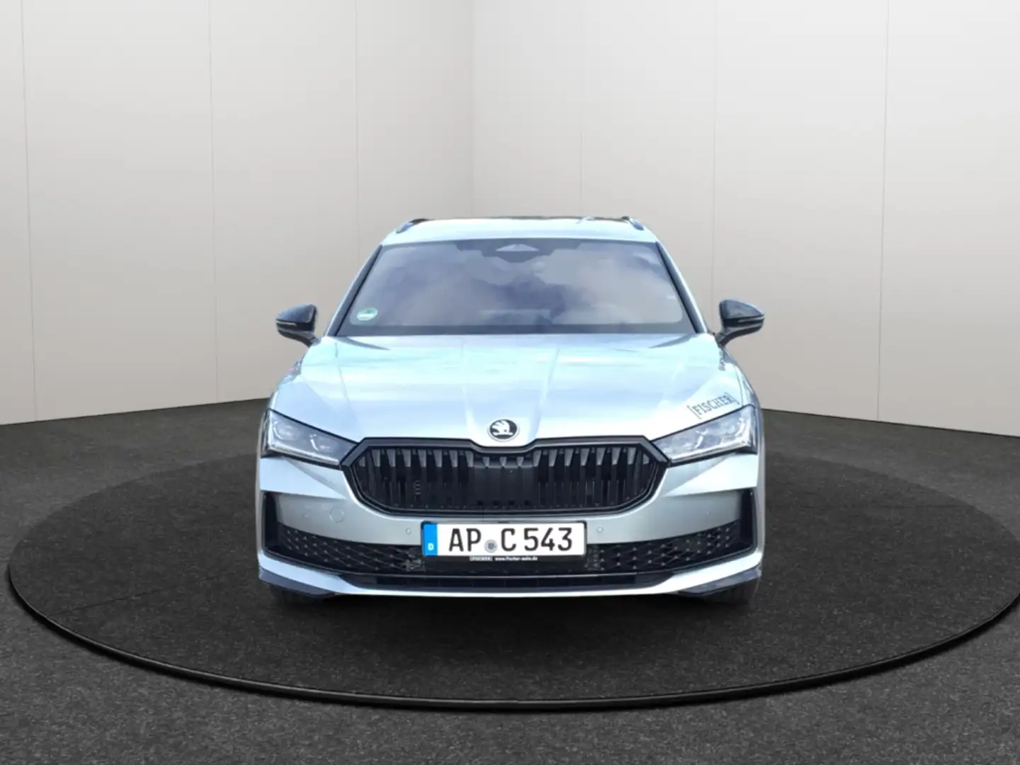 Skoda Superb Combi 2.0TSI 4x4 DSG Sportline Matrix AHK STHZ Nav Gris - 2