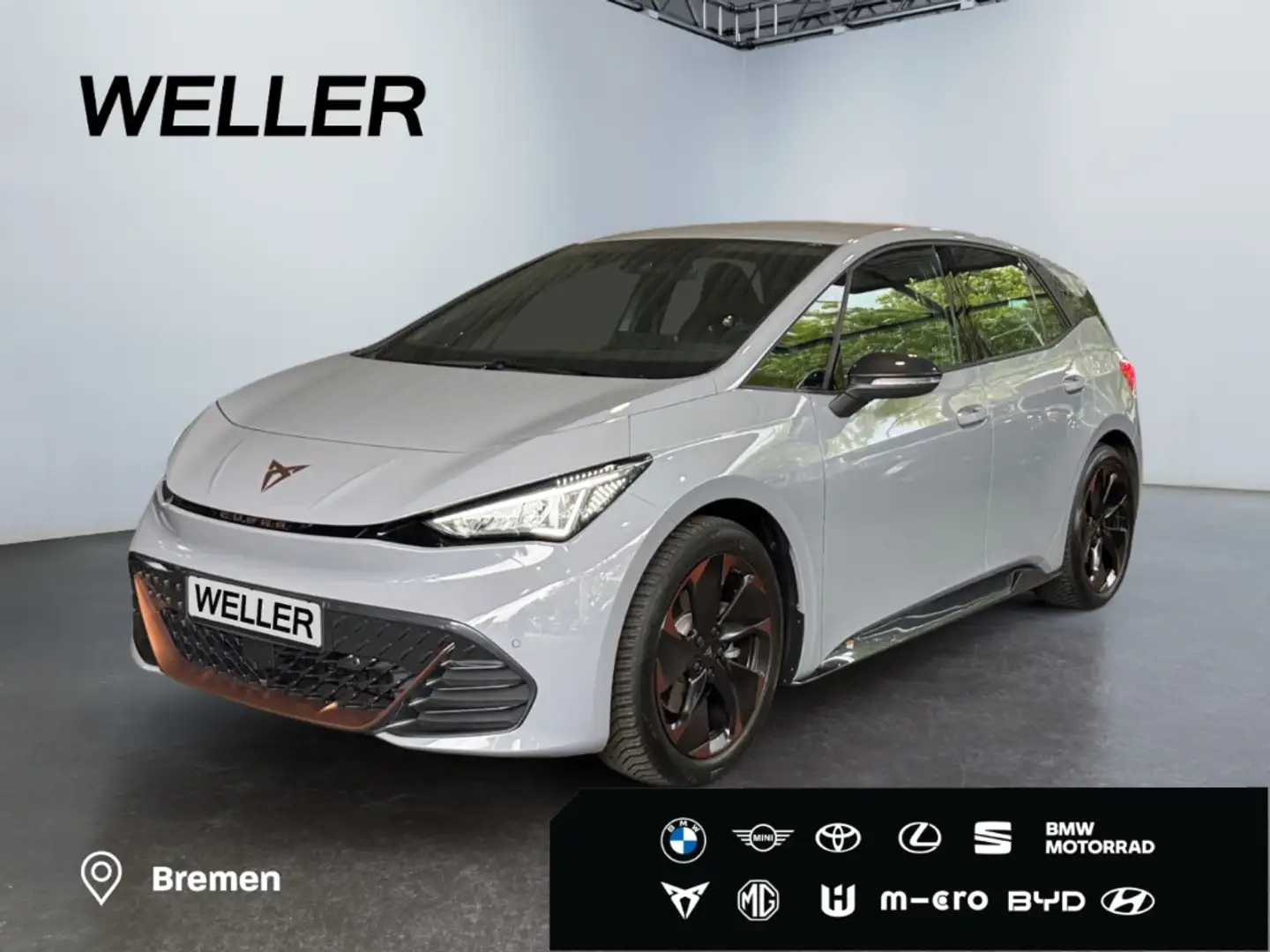 CUPRA Born 150kW/58kWh *LED*CAM*ACC*SHZ*Navi*Car2X*19''* Grau - 1